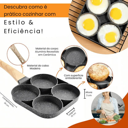 Frigideira Antiaderente 4 em 1