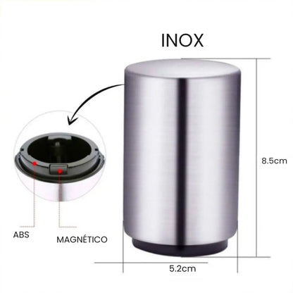 Abridor de Garrafa Automático com Ímã – Abridor Magnético em Aço Inox Rápido e Prático