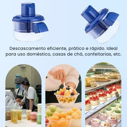 Descascador Elétrico Automático Portátil USB