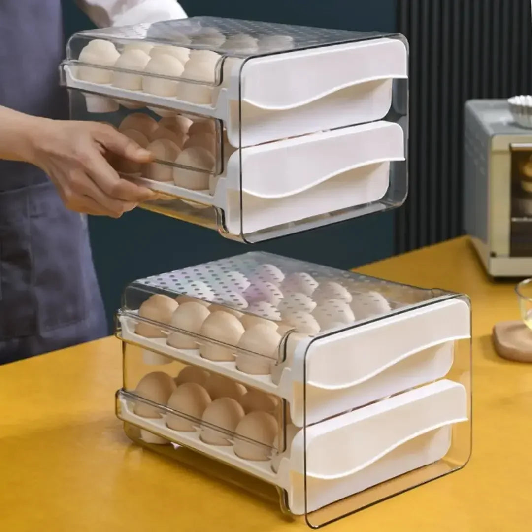 Organizador Porta Ovos Gaveteiro