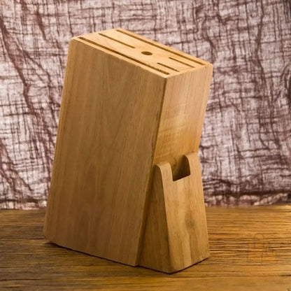 Suporte Organizador de Facas em Bambu Natural