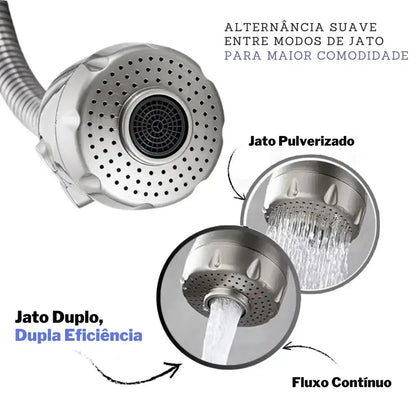 Torneira Gourmet Flexível para Cozinha